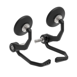 PRN015536-015554-016059-016459-016469-016517-016518 - Evotech Bar End Mirrors / Brake And Clutch Protector Kit - Retro