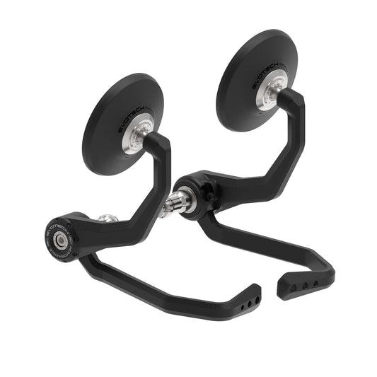 CLOSEOUT - Evotech Bar End Mirrors / Brake And Clutch Protector Kit - Retro