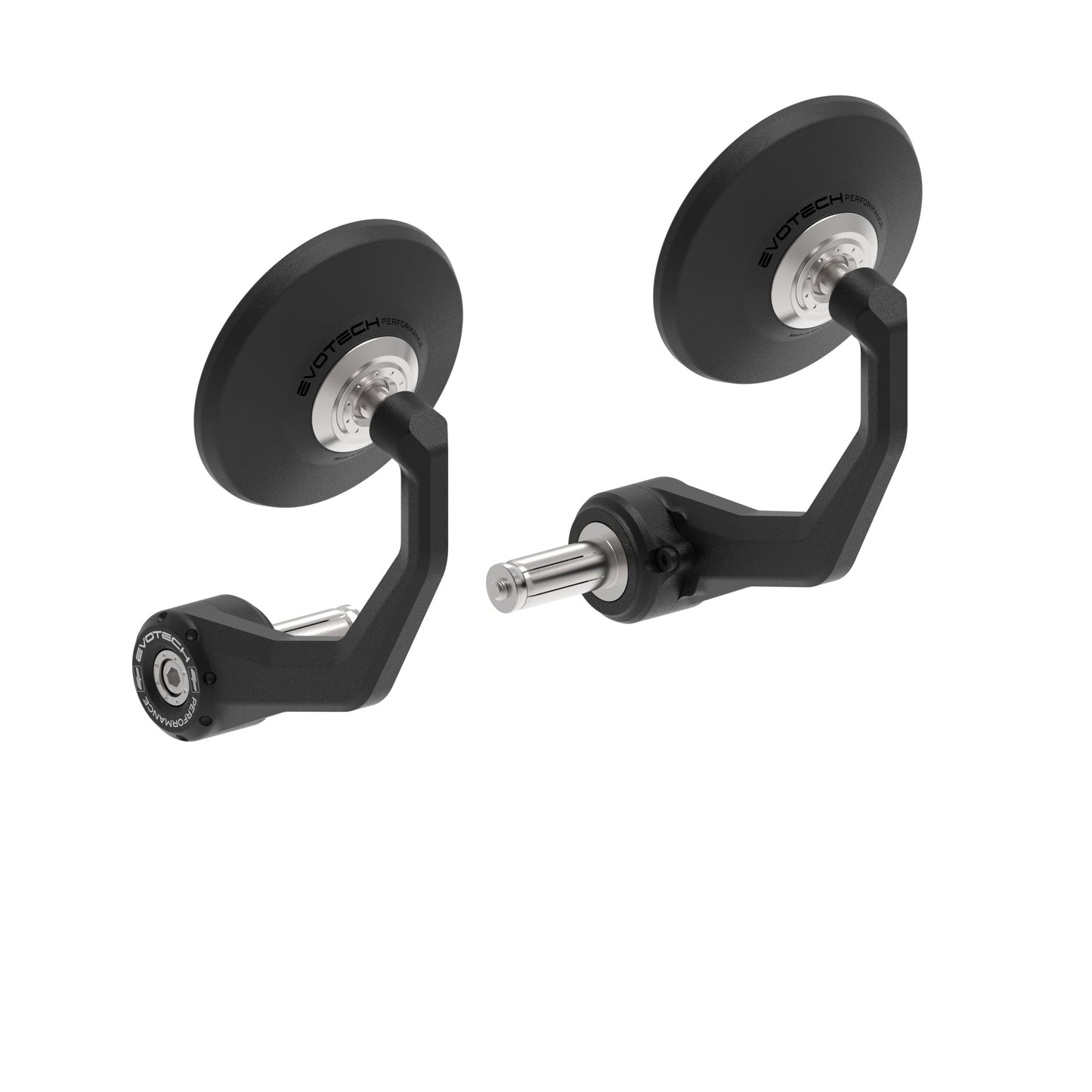 PRN016059-016459-016469-016516 - Evotech Bar End Mirrors - Retro