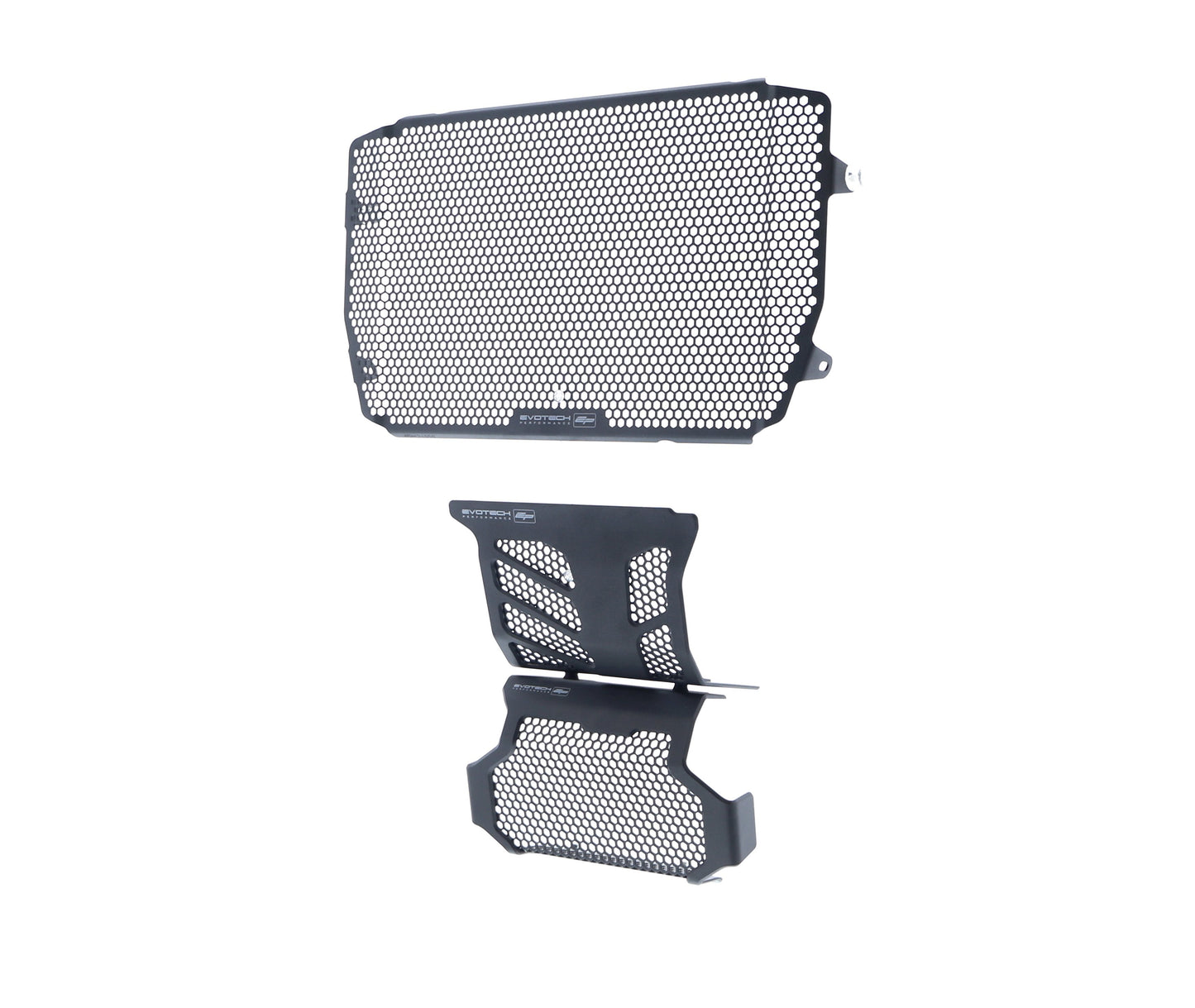 PRN010929-013069-013100 - Evotech Radiator & Engine And Oil Cooler Guard - Set