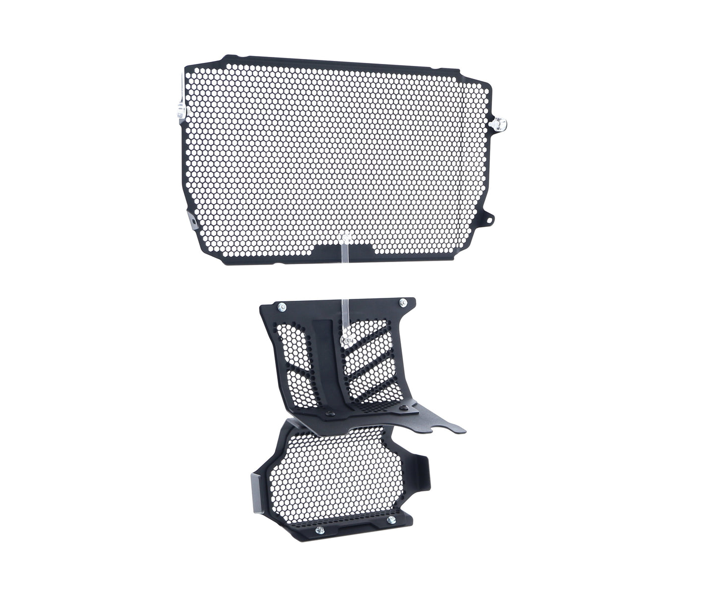 PRN010929-013069-013100 - Evotech Radiator & Engine And Oil Cooler Guard - Set