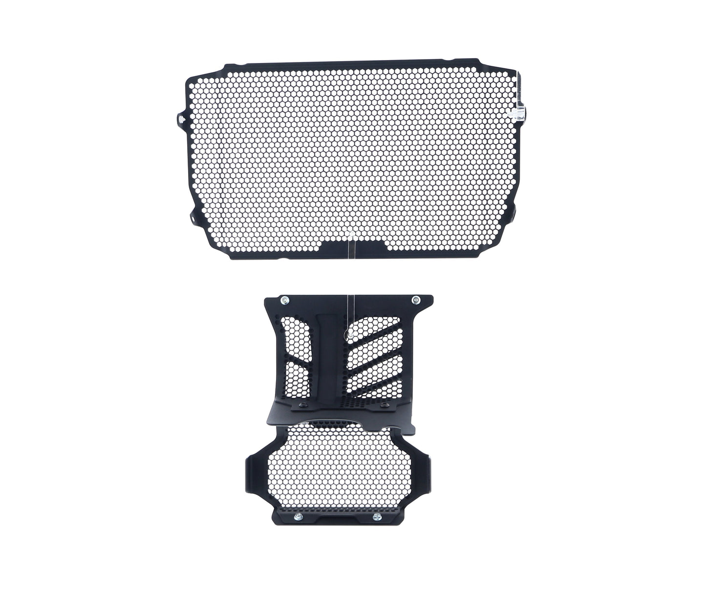 PRN010929-013069-013100 - Evotech Radiator & Engine And Oil Cooler Guard - Set