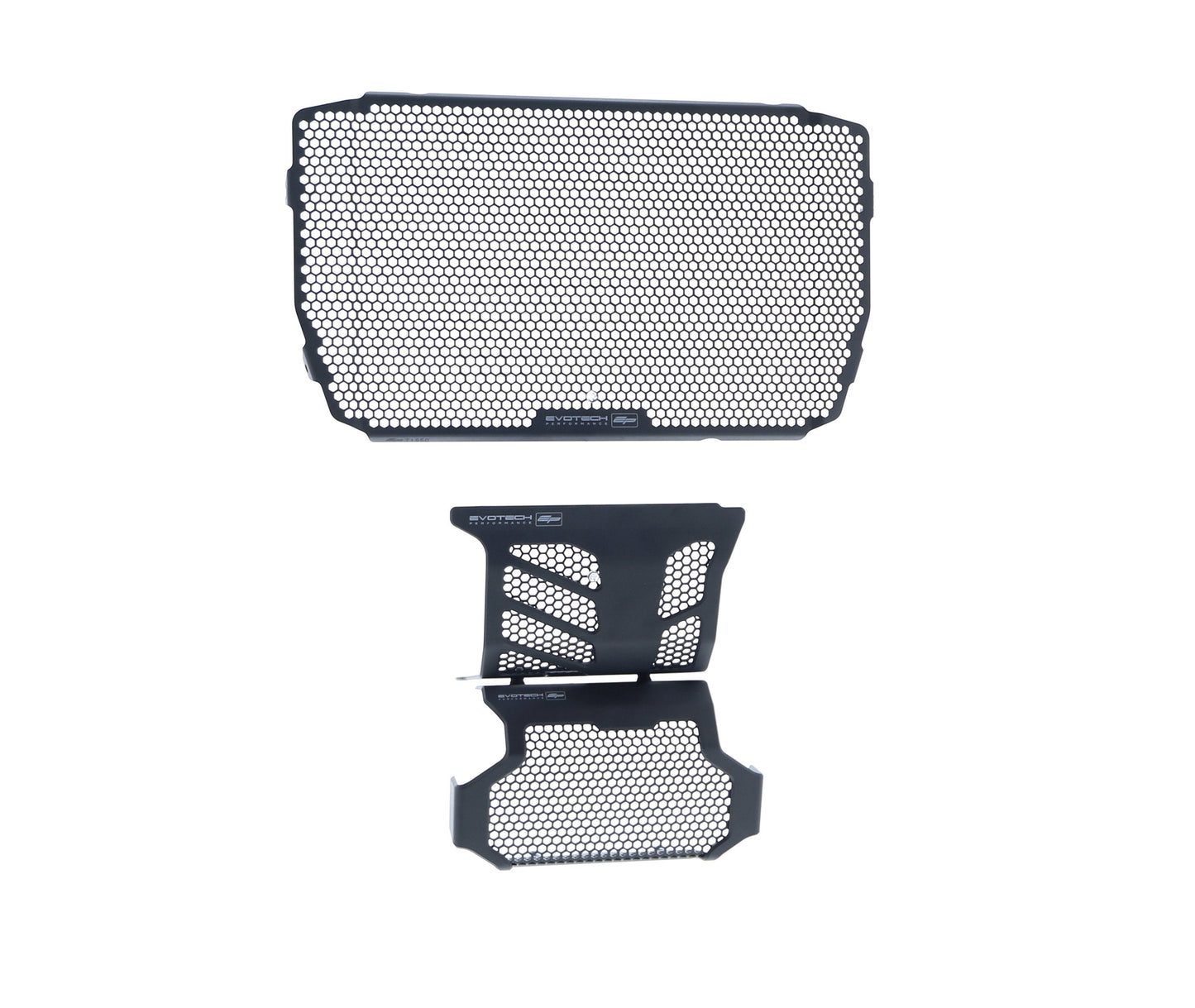 PRN010929-013069-013100 - Evotech Radiator & Engine And Oil Cooler Guard - Set