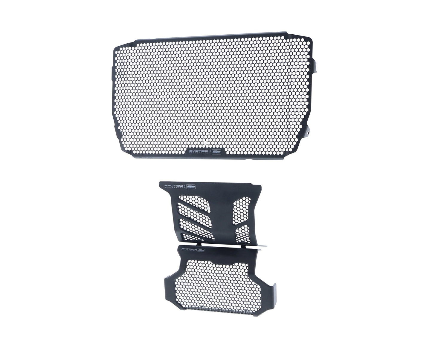 PRN010929-013069-013100 - Evotech Radiator & Engine And Oil Cooler Guard - Set
