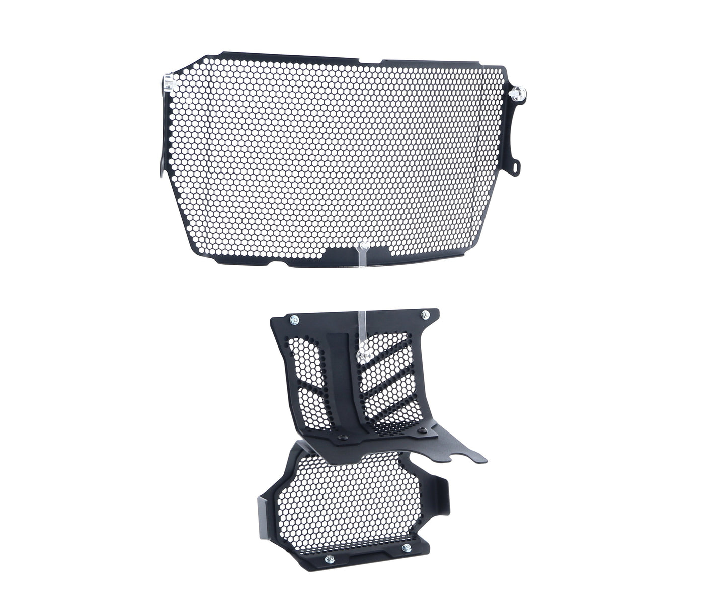 PRN011674-013069-013100 - Evotech Radiator & Engine And Oil Cooler Guard - Set