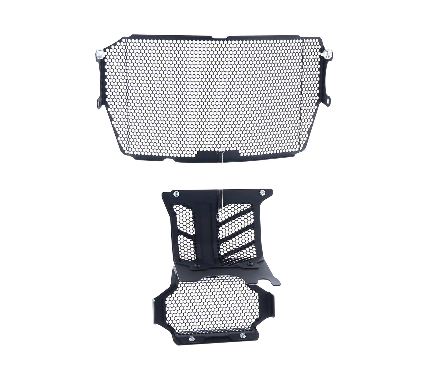PRN011674-013069-013100 - Evotech Radiator & Engine And Oil Cooler Guard - Set
