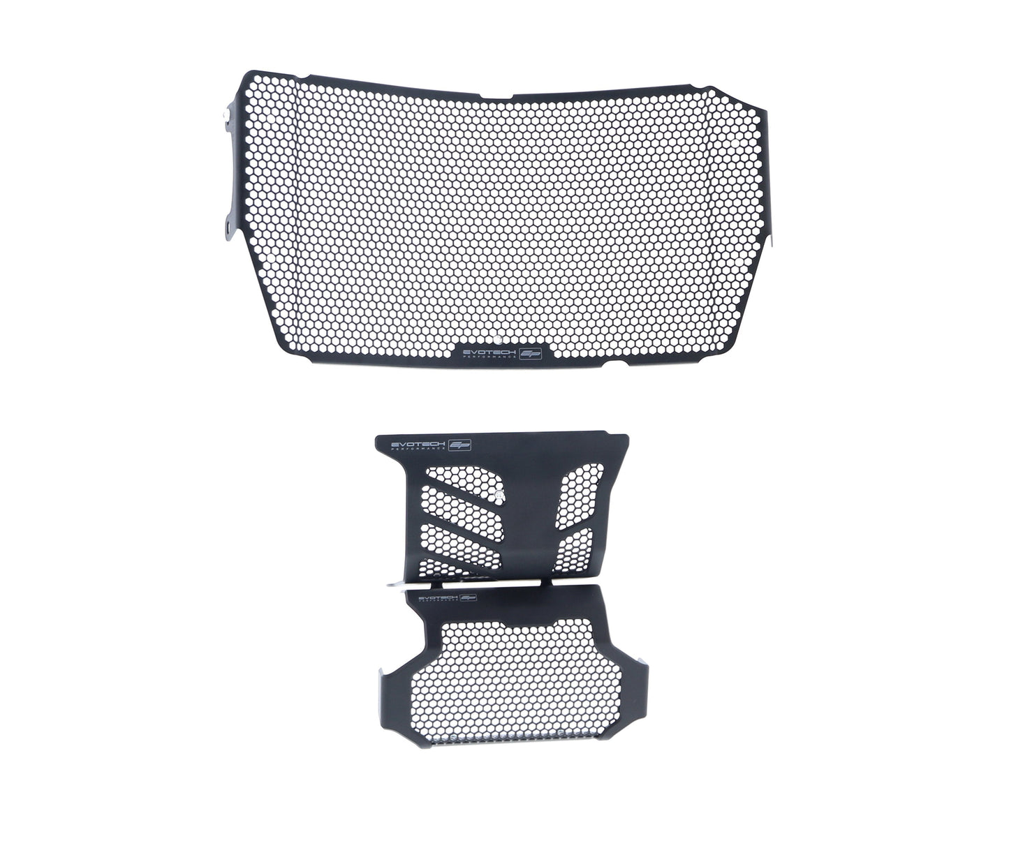 PRN011674-013069-013100 - Evotech Radiator & Engine And Oil Cooler Guard - Set