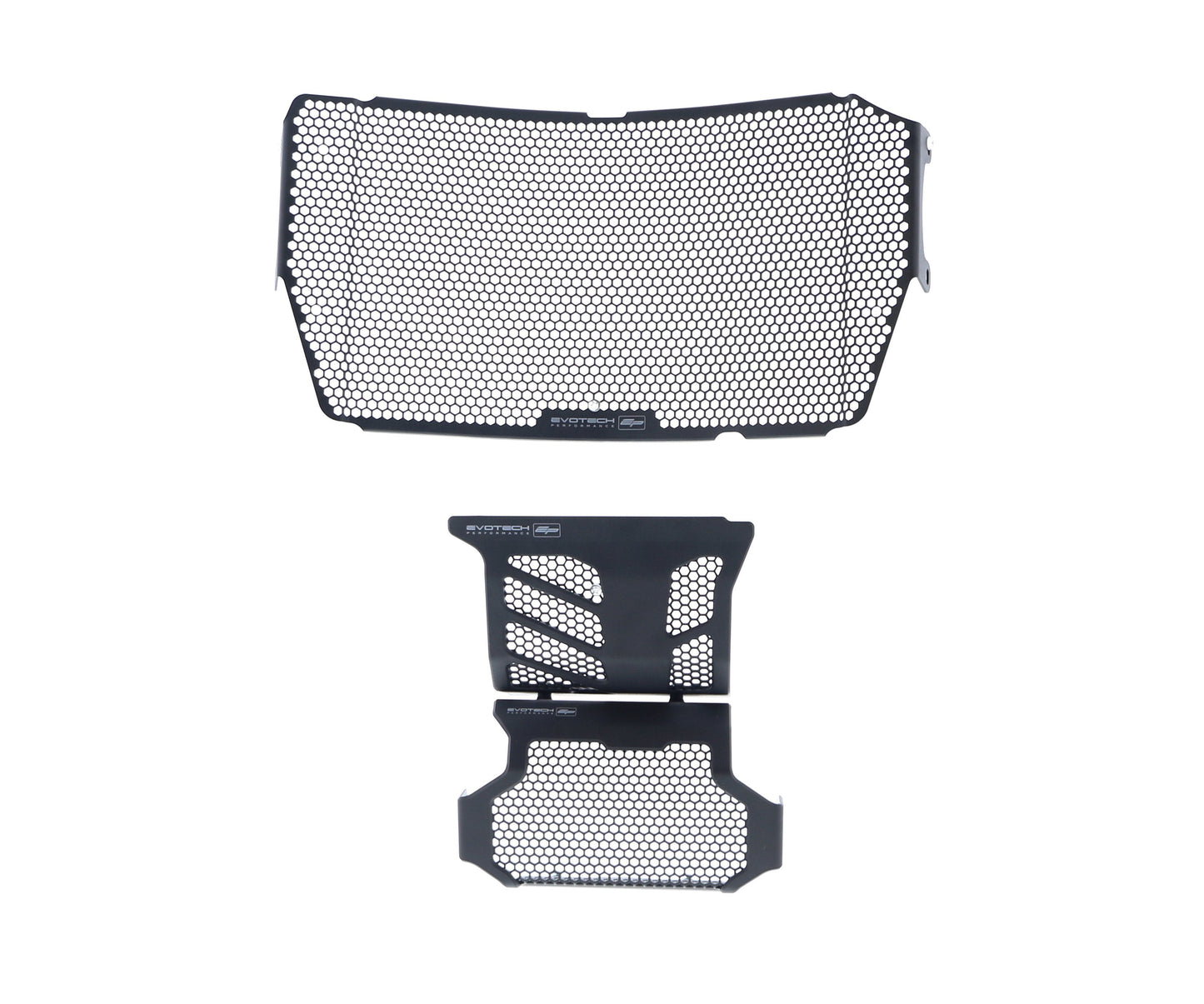 PRN011674-013069-013100 - Evotech Radiator & Engine And Oil Cooler Guard - Set