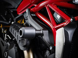 PRN011676-11 - Evotech Ducati Monster 1200 S Frame Crash Protection (2017 - 2021)