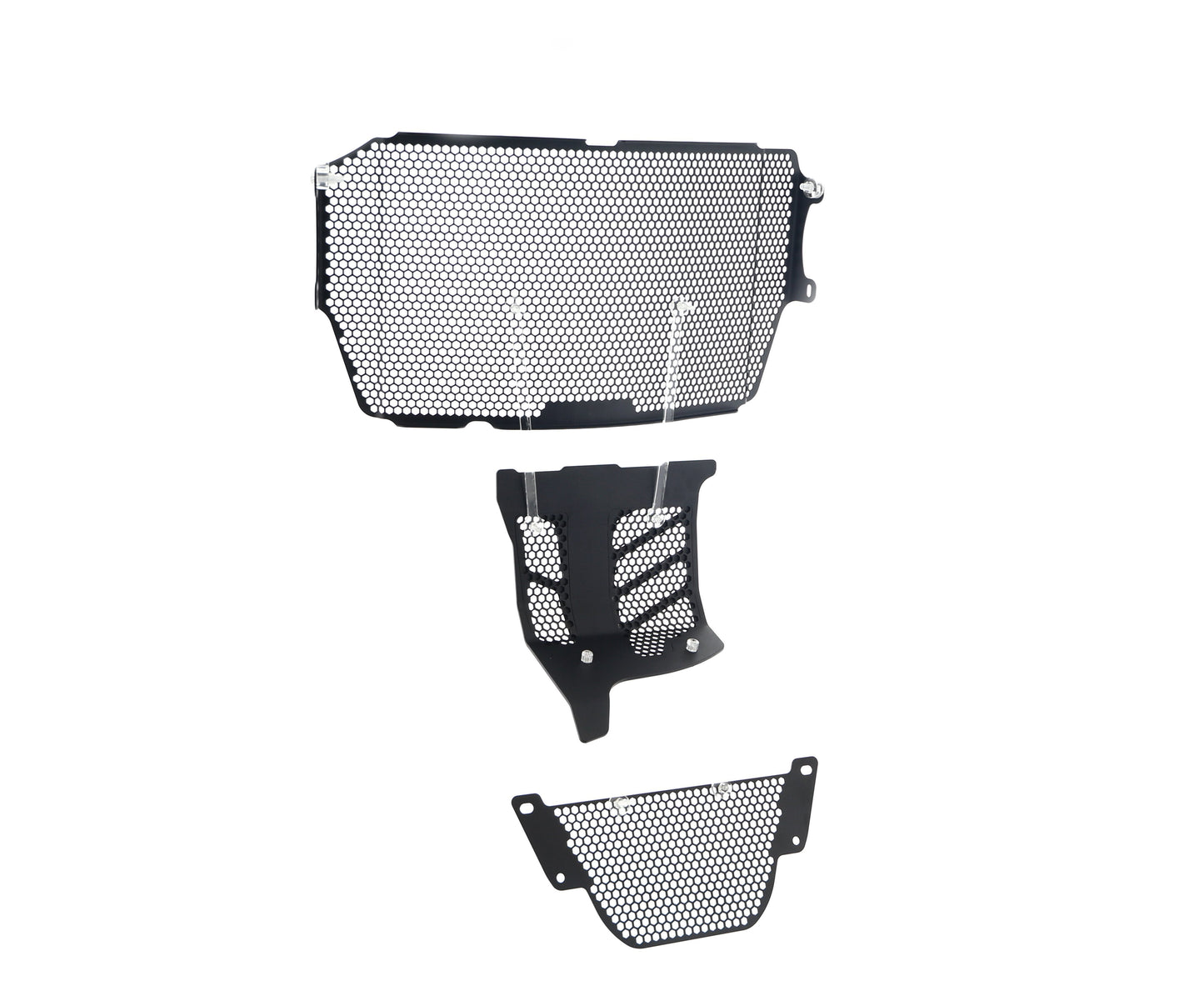 PRN011674-011675-011684 - Evotech Radiator Oil Cooler And Engine Guard - Set