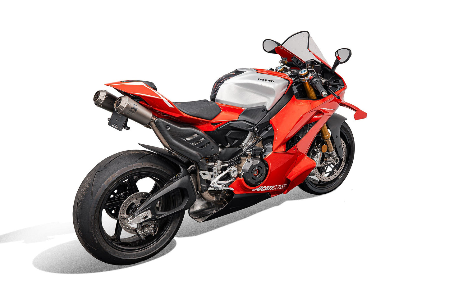 PRN016585-020455 - Dynamic Tail Tidy  With Sequential Indicators For Akrapovic Titanium Full - Race Exhaust System