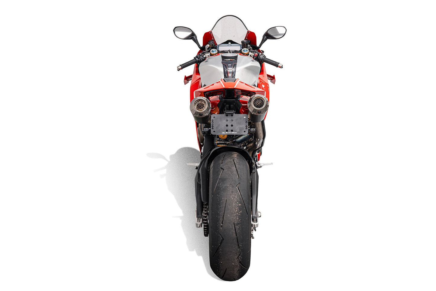PRN020455 - Dynamic Tail Tidy  For Akrapovic Titanium Full - Race Exhaust System