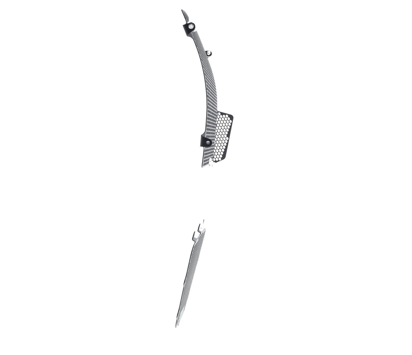 PRN013089-013090 - Evotech Radiator And Oil Cooler Guard - Set