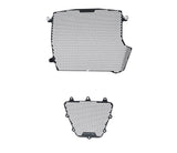 PRN013089-013090-03 - Evotech Ducati XDiavel Black Star Radiator and Oil Cooler Guard Set (2021 - 2022)