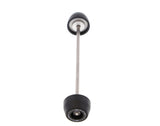 PRN011638-04 - Evotech Front Spindle Bobbins - Ducati Monster 1200 (2017 - 2021)