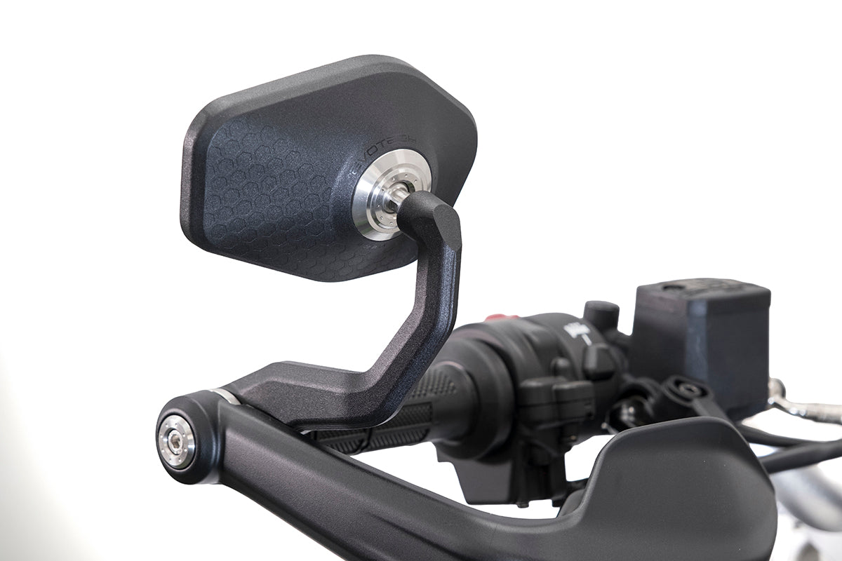PRN016466-017175-018528 - Evotech Handguard Bar End Mirrors - Sport