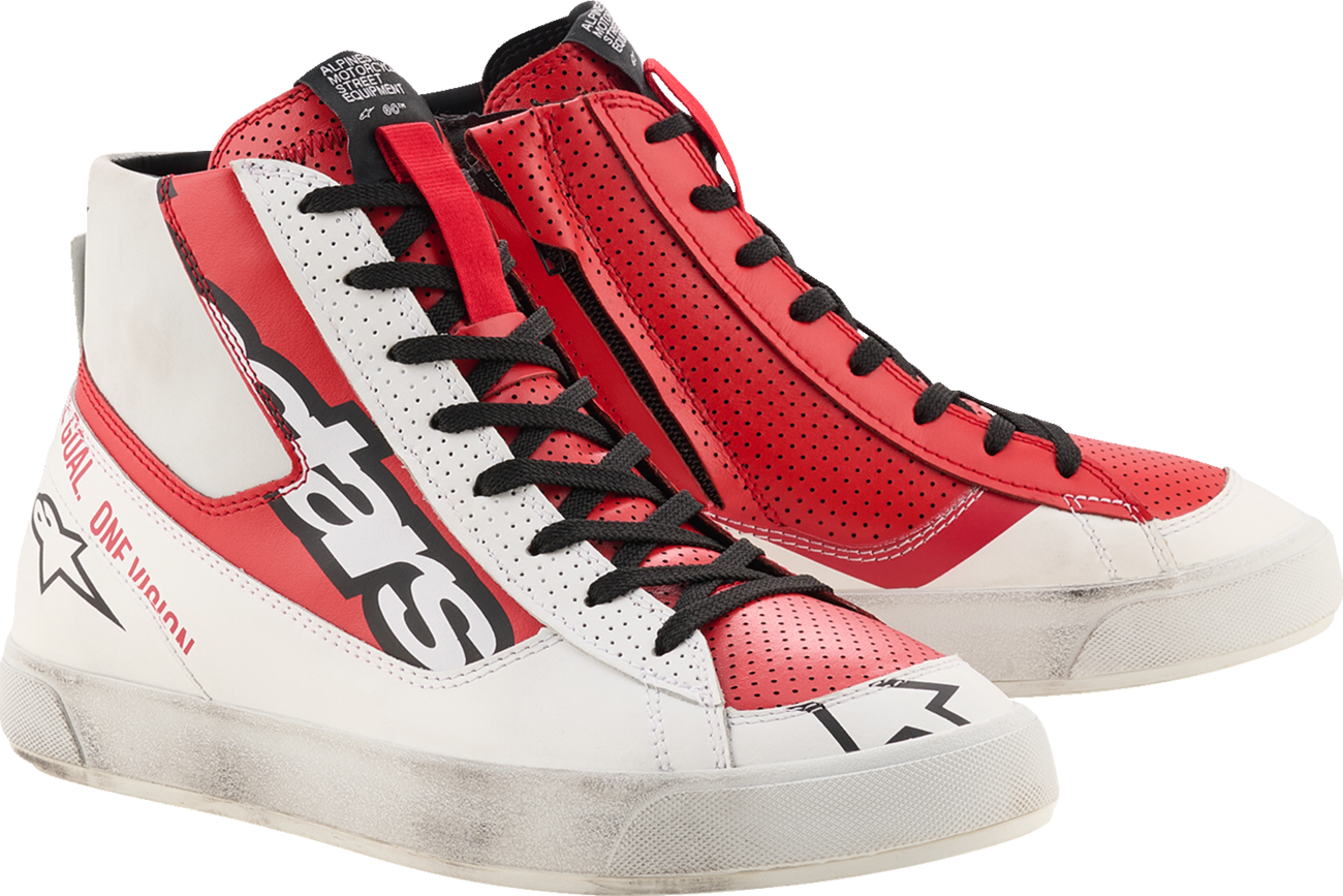 Alpinestars - Stated Flair Shoes - White/Bright Red