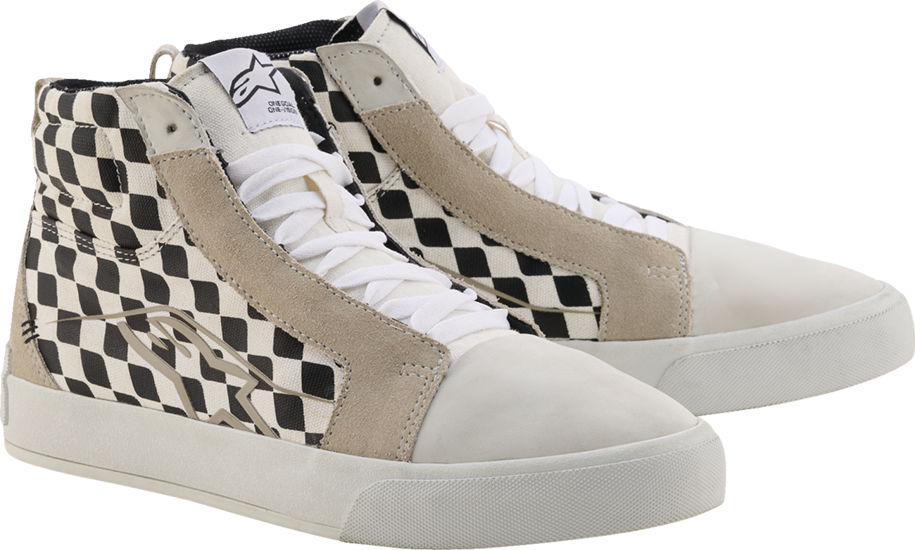 Alpinestars - Ride-63 Canvas Shoes - White/Black/Chess