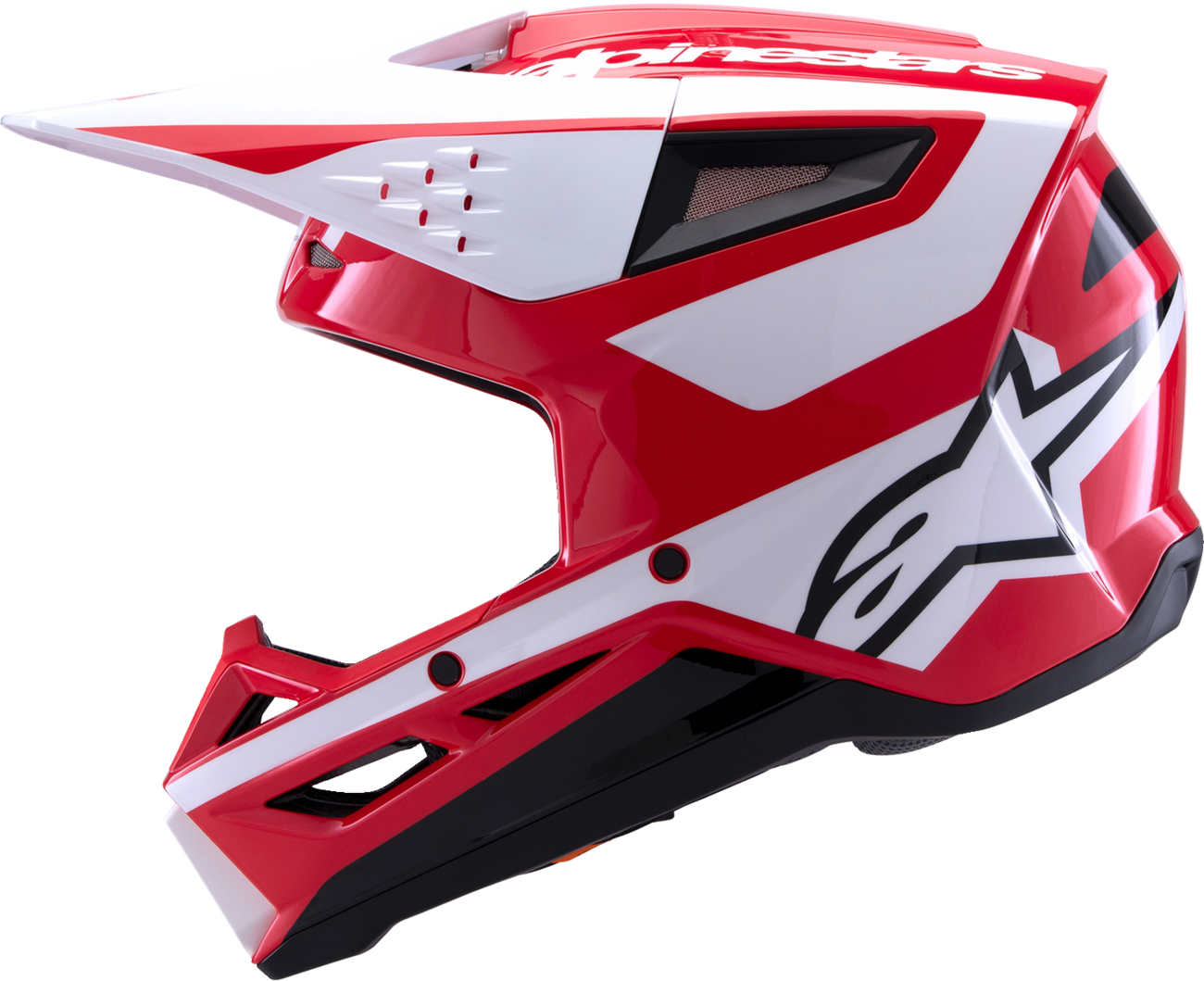 Alpinestars - SM3 Helmet - Heat - Gloss Red/White/Black