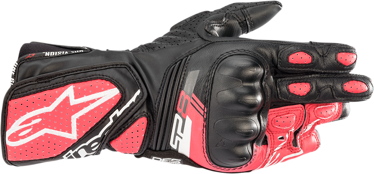 Alpinestars - Stella SP-8 V3 Gloves - Black/White/Diva Pink