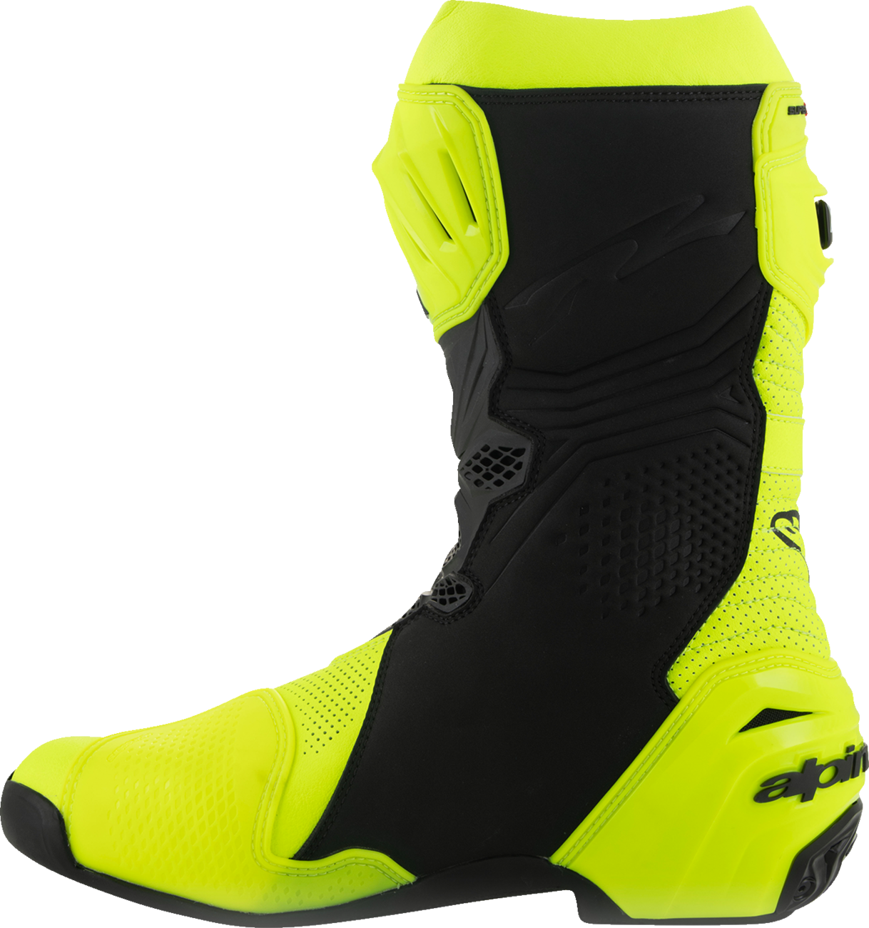 Alpinestars - Supertech R Vented Boots - Fluorescent Yellow/Black