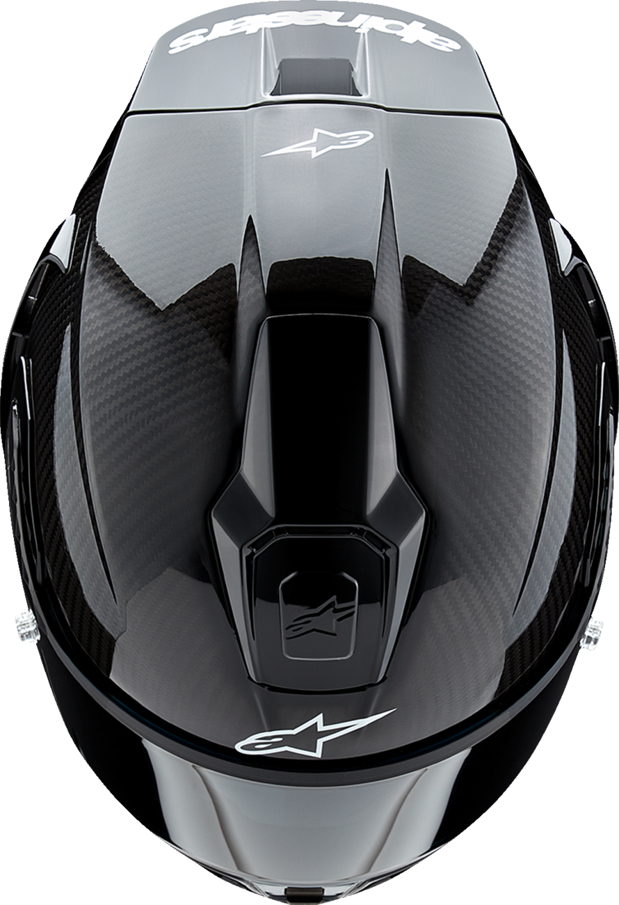 CLOSEOUT OS - Alpinestars - Supertech R10 Helmet - Solid - Carbon Black - Size S
