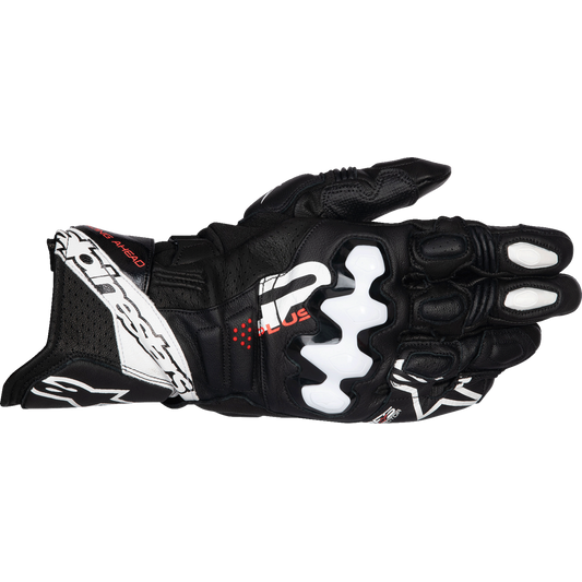 Alpinestars - GP Plus R V3 Leather Gloves - Black/White
