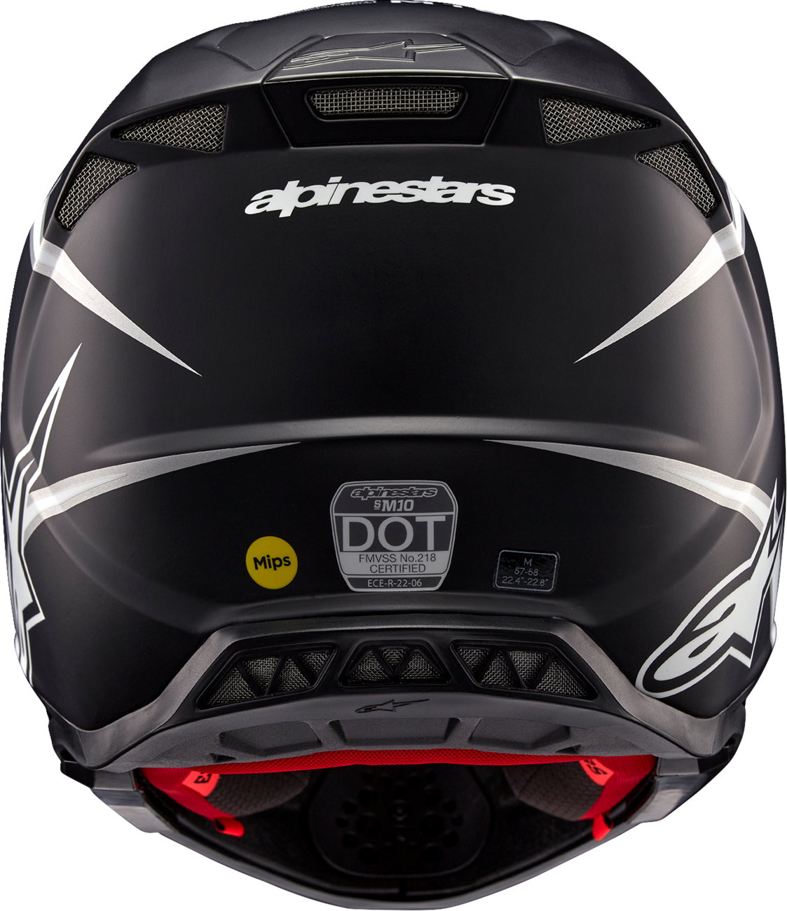 Alpinestars - Supertech M10 Helmet - Ampress - MIPS® - Matte Black/White