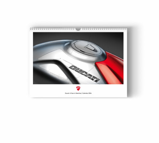 987709334 - Ducati: A Year in Sketches - Calendar 2024