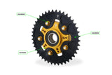 FC252 - CNC Racing Aluminum Rear Sprocket Carrier for Ducati Hypermotard 698 Mono / Monster 937/821/797, Scrambler 400/800, Panigale 959/899