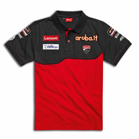 CLOSEOUT - SBK Team Replica 25 Short-sleeved Polo Shirt - LARGE