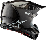 Alpinestars - Supertech M10 Helmet - Solid - MIPS® - Gloss Black Carbon