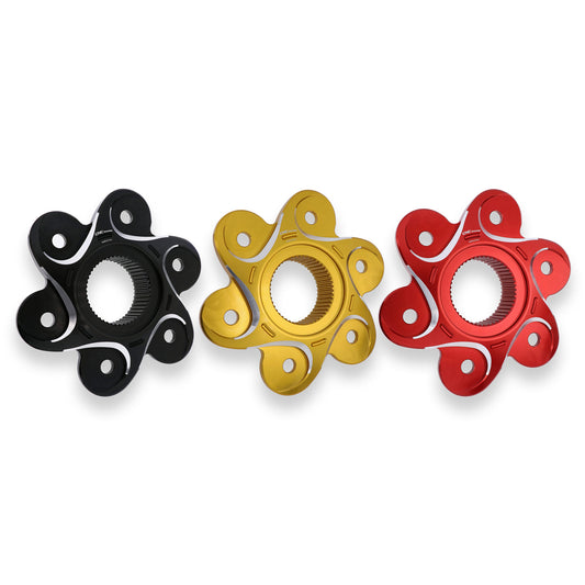 FL504 - CNC Racing BI-COLOR 6 Hole Rear Sprocket Flange for Ducati