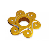 FL504 - CNC Racing NEW STYLE BI-COLOR 6 Hole Rear Sprocket Flange for Ducati