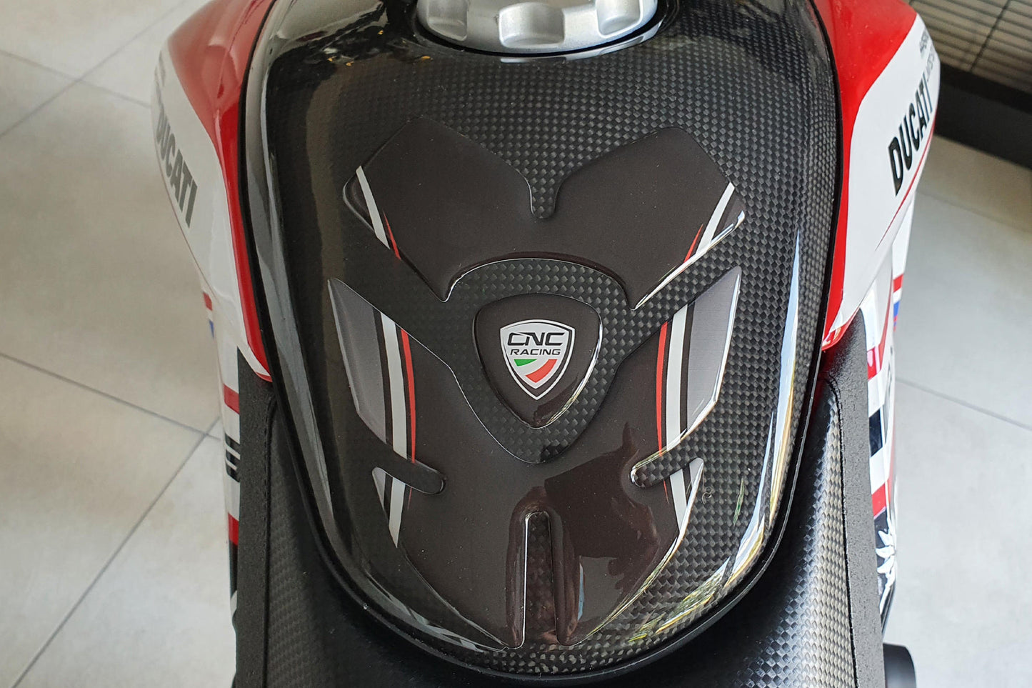 FP001B - CNC Racing Type 1 Fuel Tank Pad / Protector (150mm x 120mm)