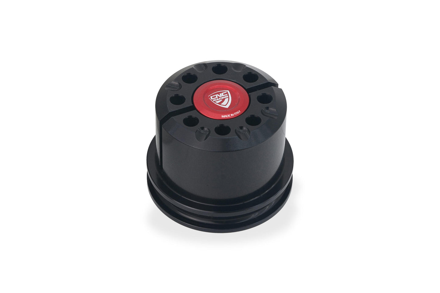 GH458 - CNC Racing Bi-Color Steering Head Nut the Ducati Panigale V4 (2025+)