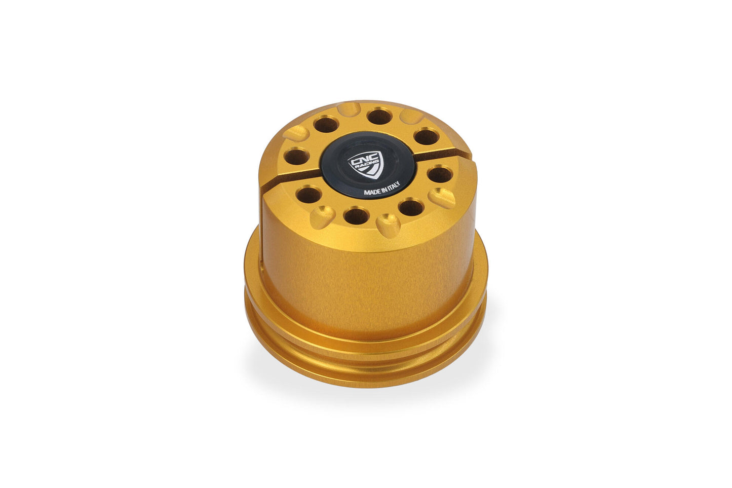 GH458 - CNC Racing Bi-Color Steering Head Nut the Ducati Panigale V4 (2025+)