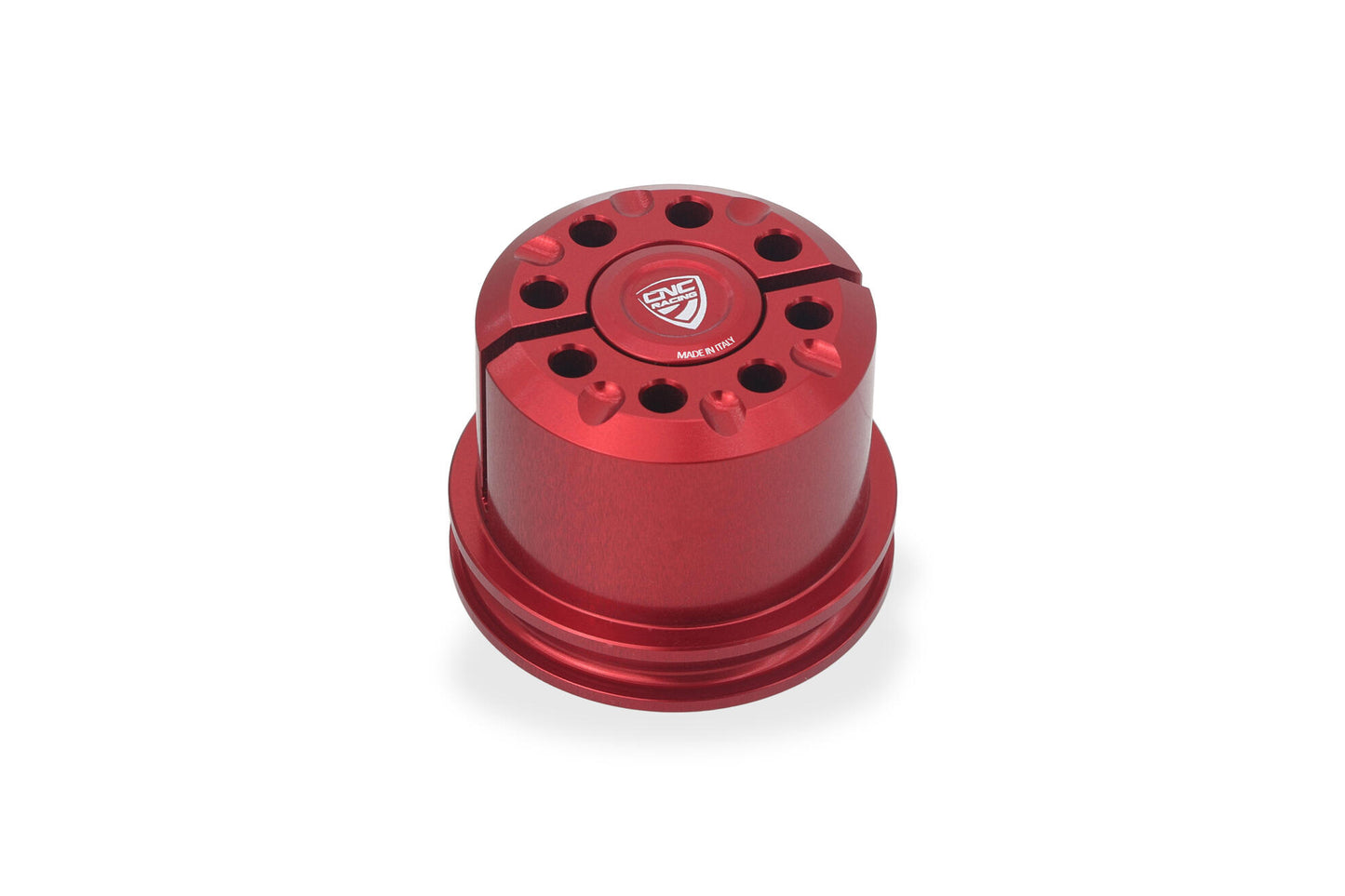 GH458 - CNC Racing Bi-Color Steering Head Nut the Ducati Panigale V4 (2025+)