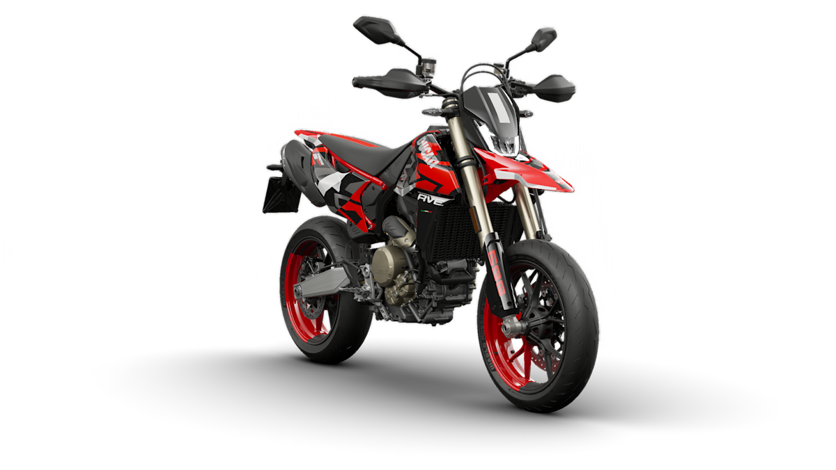 2025 Ducati Hypermotard 698 Mono RVE - Graffiti