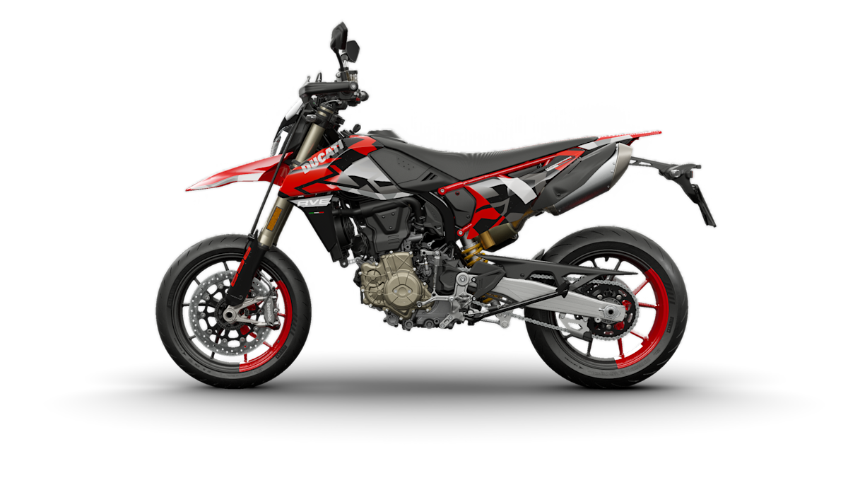 2025 Ducati Hypermotard 698 Mono RVE - Graffiti