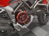 CA531 - CNC Racing Bi-Color Clear Wet Clutch Cover BASE for most Wet Clutch Ducati's