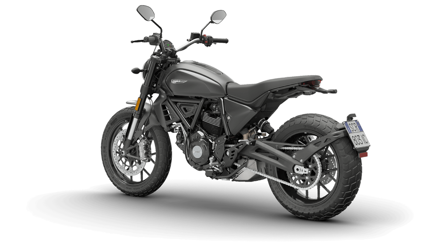 2025 Ducati Scrambler Icon Dark - Matte Black