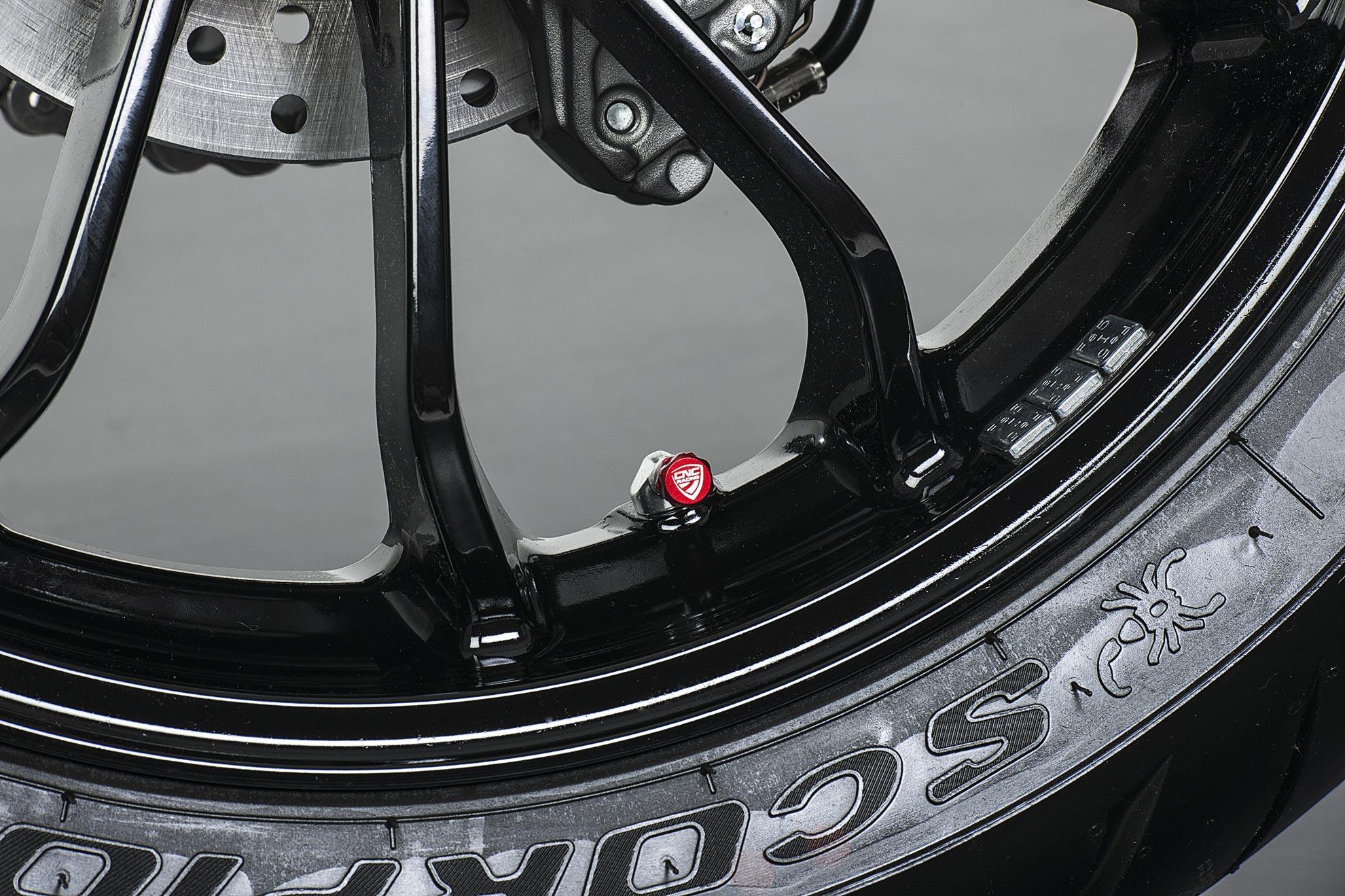 KS252 - CNC Racing - Tire Valve Caps – Ducati Omaha