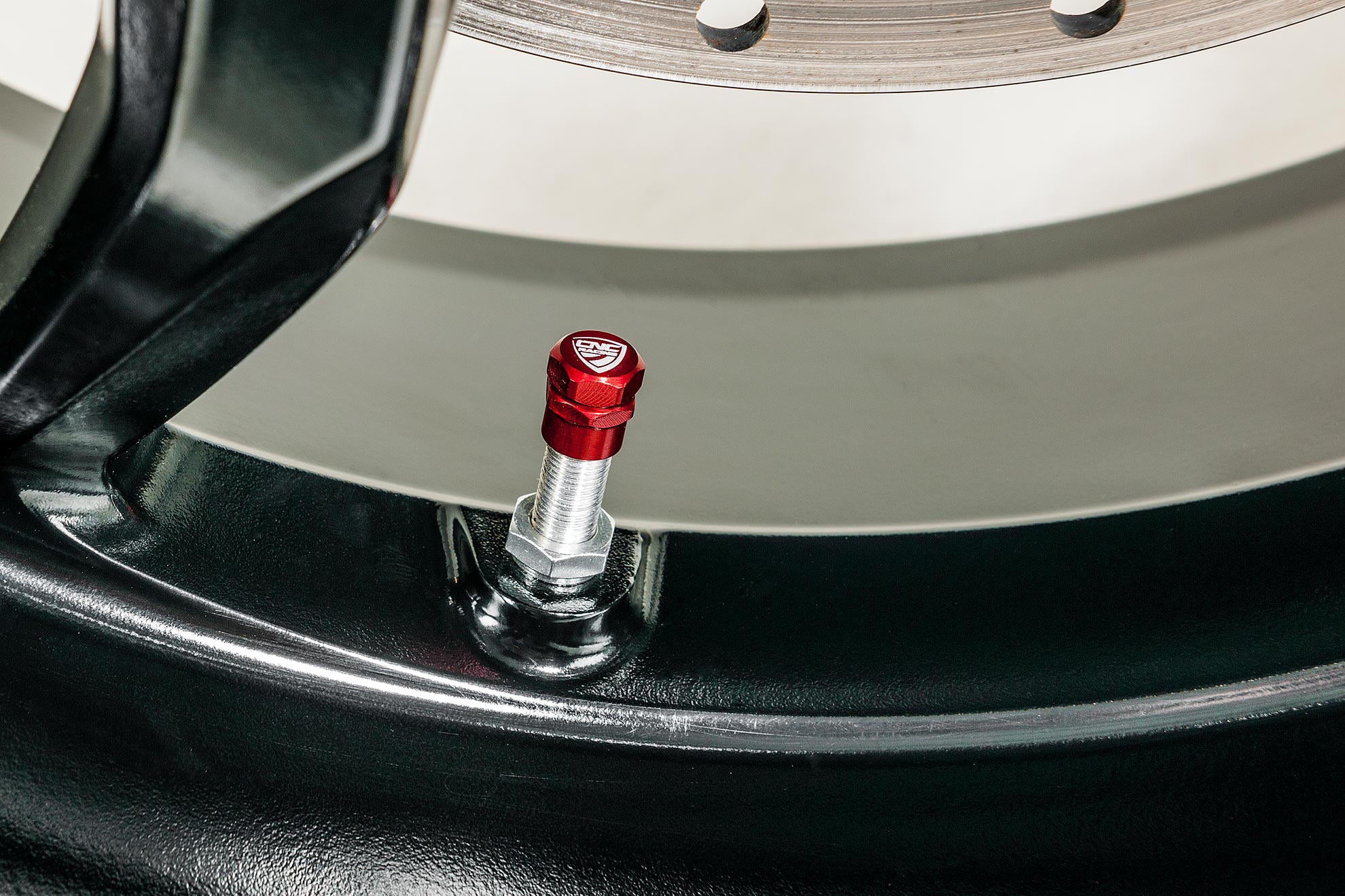 KS252 - CNC Racing - Tire Valve Caps – Ducati Omaha