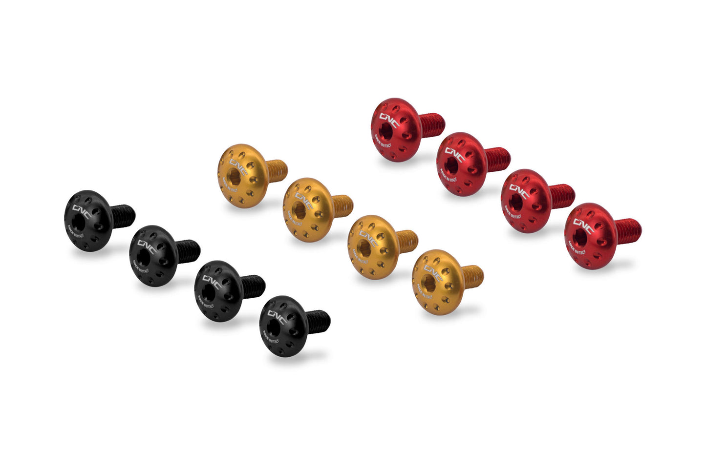 KV302 - CNC Racing Bolt Kit for for Ducati Multistrada 1200 Pikes Peak (12-14) Windshield, or Multistrada V4 Frame Side Covers, OR Air Conveyor Covers