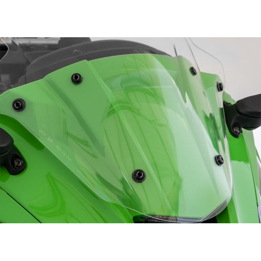 KV325 - CNC Racing Radiator Side Panel for 2016+ Monster 1200, Inner Cowling kit for Multistrada V4, & Windscreen Screw Kit for Kawasaki ZX-10R 2011-2014