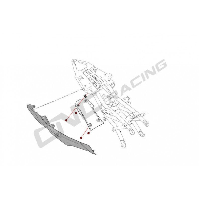 KV330 - CNC Racing Multi Use Screw kit KV330 for Ducati and Aprilia