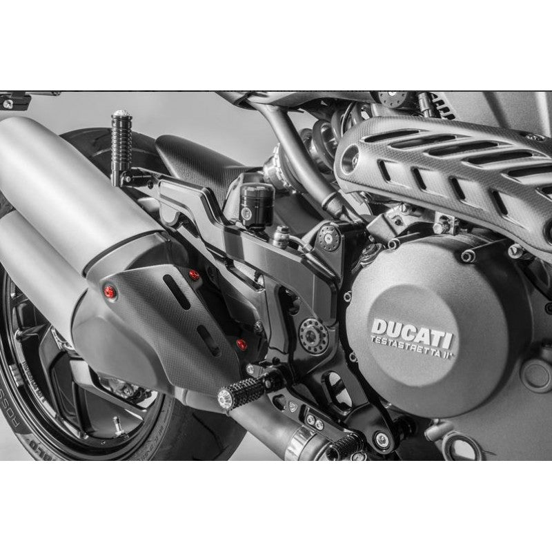 KV334 - CNC Racing Screw kit for Silencer guard for M1200/821 and Heatshield for 1198/1098/848, MTS1200 Enduro, MTS950