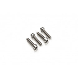 KV396X - CNC Racing Titanium Bolt kit for 2015+ Multistrada 1260/1200/950 Passenger Footrests and Diavel Handlebar top clamp (4) M8x35