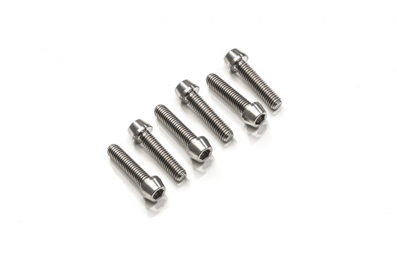 KV391X - CNC Racing Titanium Bolt Kit for Lower Triple Clamp For Ducati Streetfighter, CNC racing's Billet Lower triple for XDiavel and Monster 1200, and Rearset bolts for 2016+ MV Agusta Brutale 800